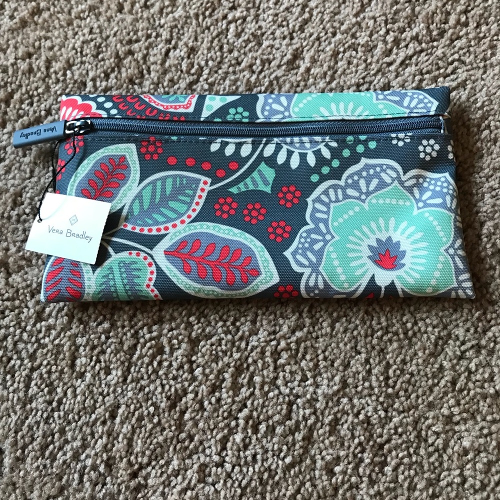 Vera Bradley lighten up pencil pouch